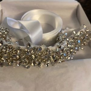 Bridal belt Crystal Rhinestone